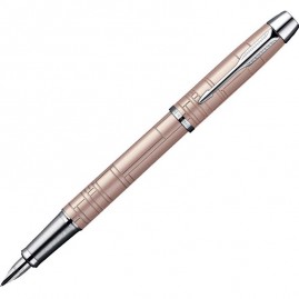 Перьевая ручка PARKER IM РОЗОВЫЙ МЕТАЛЛИК F