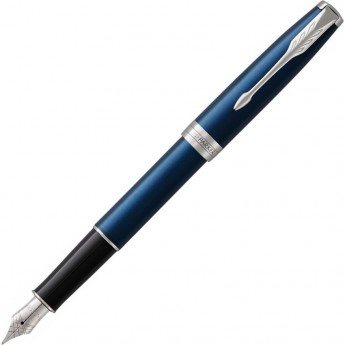Перьевая ручка PARKER SONNET CORE F539 (1945364) LaqBlue CT M