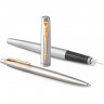 Подарочный набор PARKER: JOTTER CORE STAINLESS STEEL GT - ручки перьевая и шариковая CW2093257