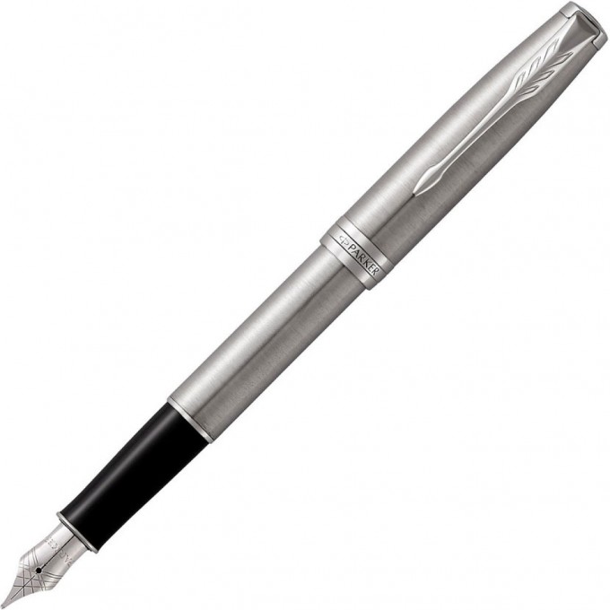 Ручка перьевая PARKER ESSENTIAL SONNET STAINLESS STEEL CT F 1931509