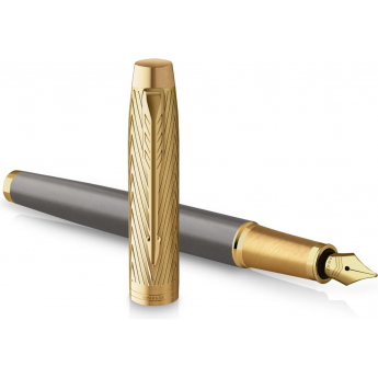 Ручка перьевая PARKER IM PREMIUM PIONEERS F329 (2200956) Arrow Grey GT F Ручка перьевая PARKER IM PREMIUM PIONEERS F329 (2200956) Arrow Grey GT F