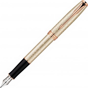 Ручка перьевая PARKER SONNET FEMININE SILVER PGT, F