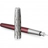 Ручка перьевая PARKER SONNET PREMIUM F537 METAL RED CT F золото 18K 2119650