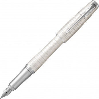Ручка перьевая PARKER URBAN PREMIUM PEARL METAL CT, F