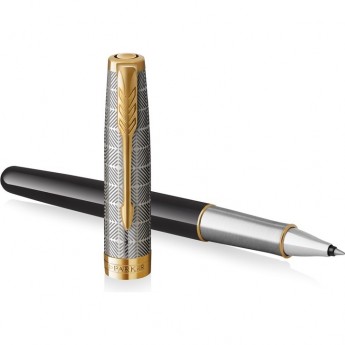 Ручка роллер PARKER SONNET PREMIUM T537 METAL BLACK GT F Ручка роллер PARKER SONNET PREMIUM T537 METAL BLACK GT F