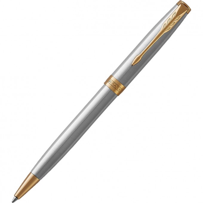 Шариковая ручка PARKER ESSENTIAL SONNET STAINLESS STEEL GT M CW1931507