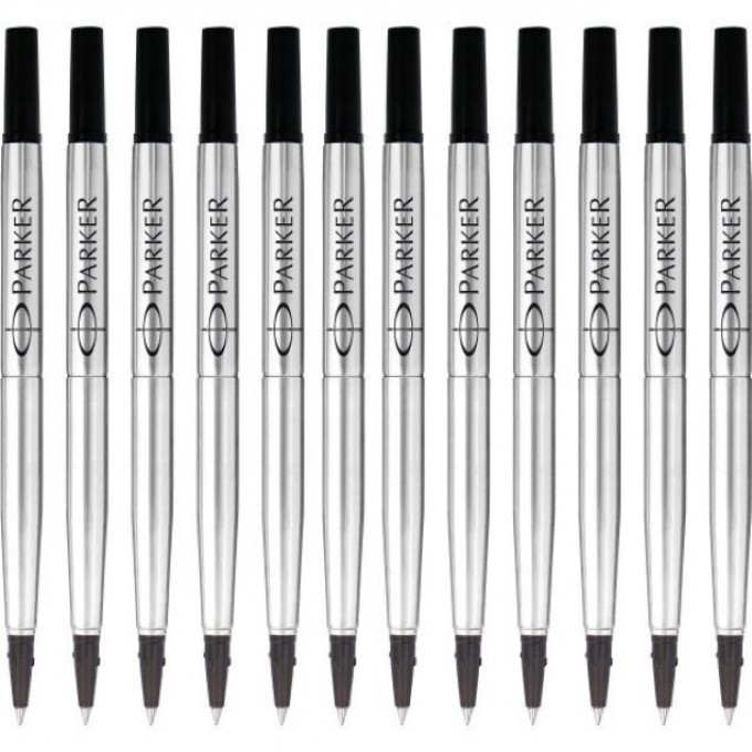 Стержень роллер PARKER QUINK RB Z01 F 0.5 мм черные чернила, без упаковки CW1950277